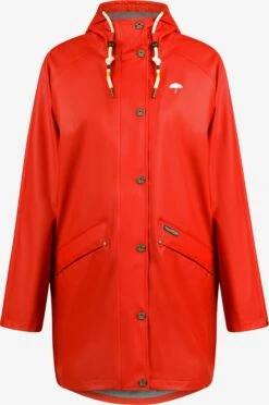 Schmuddelwedda Outdoor Jassen Functionele Jas Dames Oranjerood