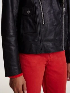 EDITED Leren Jassen Tussenjas Jakoba Dames Zwart 11 EDITED Leren Jassen Tussenjas Jakoba Dames Zwart -Schmuddelwedda Winkel 6849906c57596faf075149548e4e1d68