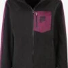 Fila Outdoor Jassen Fleece Jas Rina Dames Zwart -Schmuddelwedda Winkel 686a38a29a63714904cc24cd2bcd7805