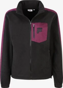 Fila Outdoor Jassen Fleece Jas Rina Dames Zwart