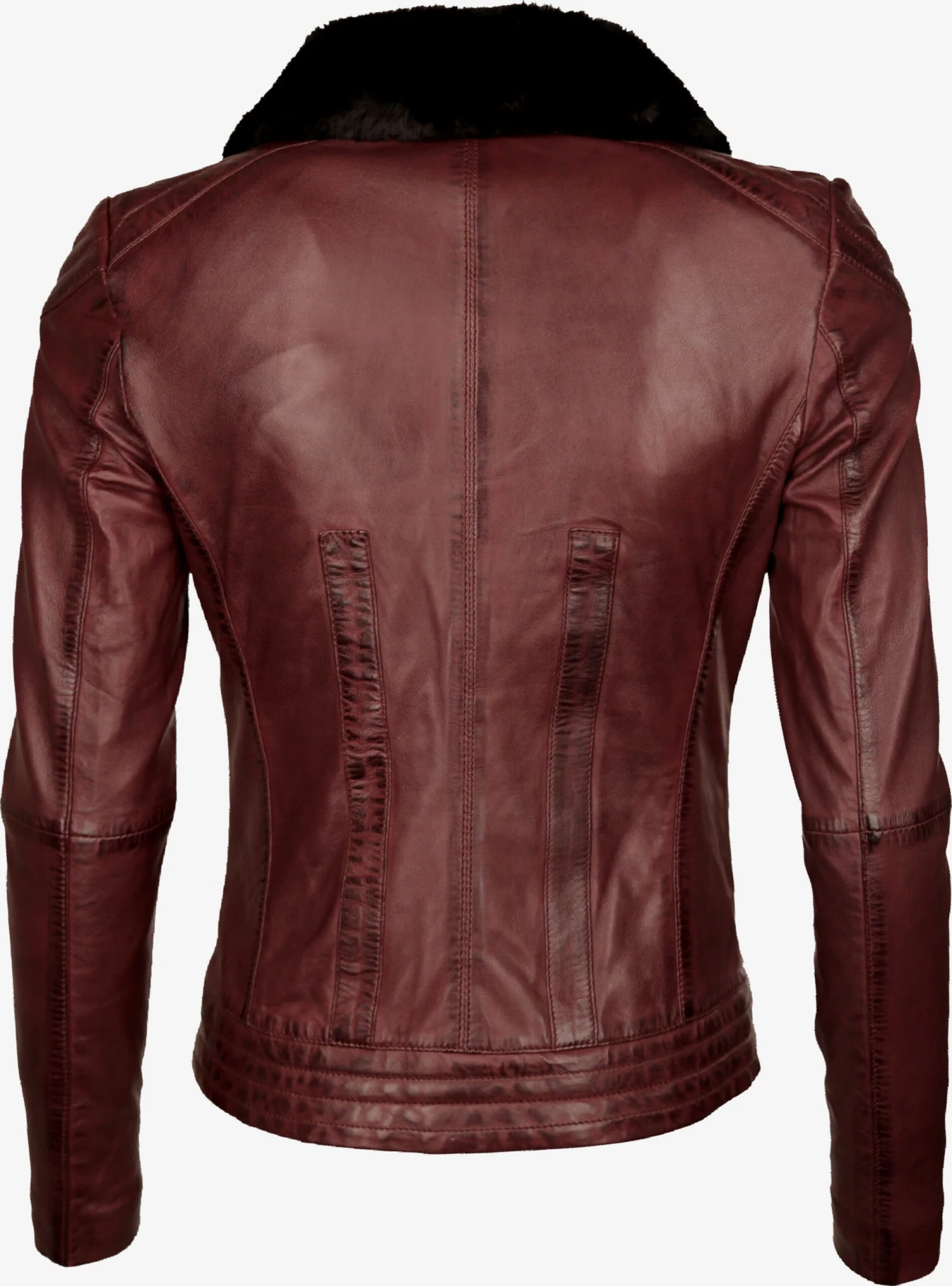 Maze Leren Jassen Tussenjas Morelia Dames Gemengde Kleuren 4 Maze Leren Jassen Tussenjas Morelia Dames Gemengde Kleuren - Afbeelding 2