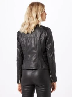 Maze Leren Jassen Tussenjas Chrystal Dames Zwart -Schmuddelwedda Winkel 6bb11b1e7b21d8a34ef0a6558abc463c