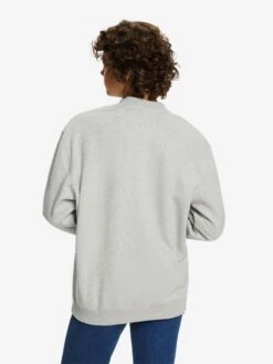 ESPRIT Sweatshirts Sweatshirt Dames Lichtgrijs -Schmuddelwedda Winkel 6f131a08bdc8c1b20c74730a08c2fd09