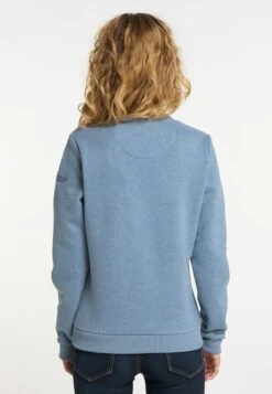 Schmuddelwedda Sweatshirts Sweatshirt Dames Blauw Gemêleerd -Schmuddelwedda Winkel 6fe7c3571cf6f23ac090a144fe4abaa4