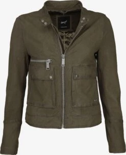 Maze Leren Jassen Tussenjas Clermont Dames Bruin