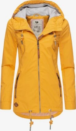 Ragwear Outdoor Jassen Functionele Jas Zuzka Dames Geel