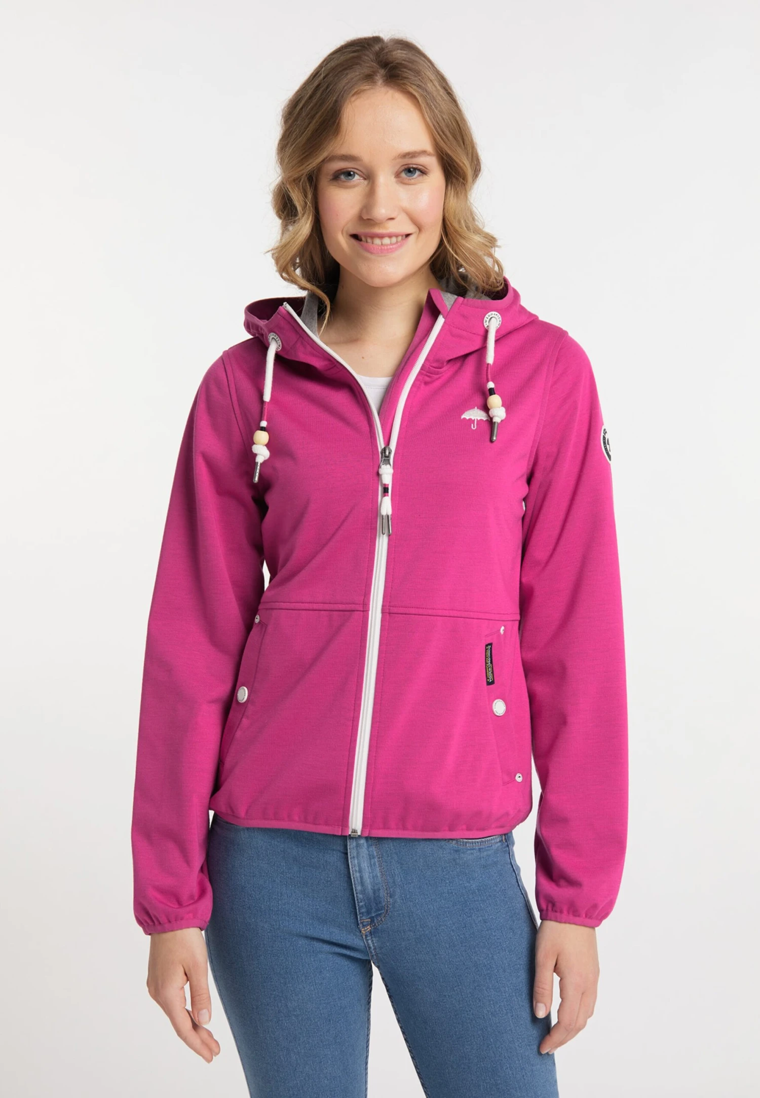 Schmuddelwedda Outdoor Jassen Functionele Jas Dames Roze 4 Schmuddelwedda Outdoor Jassen Functionele Jas Dames Roze - Afbeelding 2