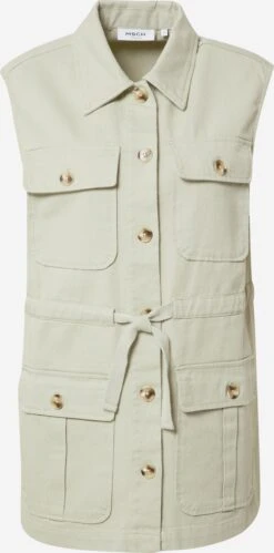 MOSS COPENHAGEN Bodywarmers Bodywarmer Jolina Dames Pastelgroen