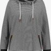 Ulla Popken Sweatshirts Sweatshirt Dames Zwart / Wit 1 Ulla Popken Sweatshirts Sweatshirt Dames Zwart / Wit -Schmuddelwedda Winkel 810c0289d091b5d1122c3a1ca31f4c3e