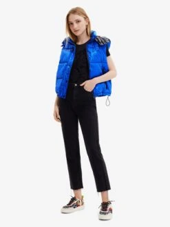 Desigual Bodywarmers Bodywarmer Oslo Dames Hemelsblauw / Donkerblauw -Schmuddelwedda Winkel 82b3e825ad453ac5ffde8b26f2e888a5