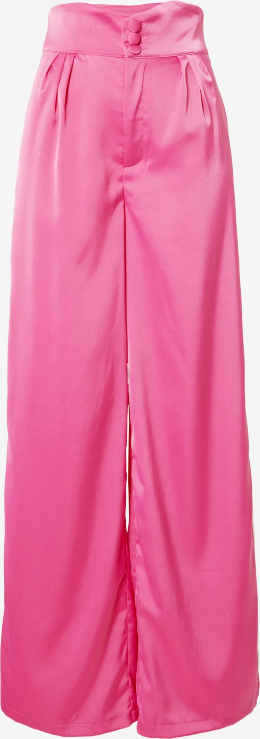 NASTY GAL Bandplooibroeken Wide Leg Bandplooibroek Dames Pink 3 NASTY GAL Bandplooibroeken Wide Leg Bandplooibroek Dames Pink
