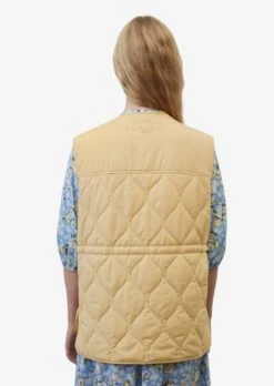 Marc O'Polo DENIM Bodywarmers Bodywarmer Dames Beige -Schmuddelwedda Winkel 8cd5064dc838f216b9471b314536258c