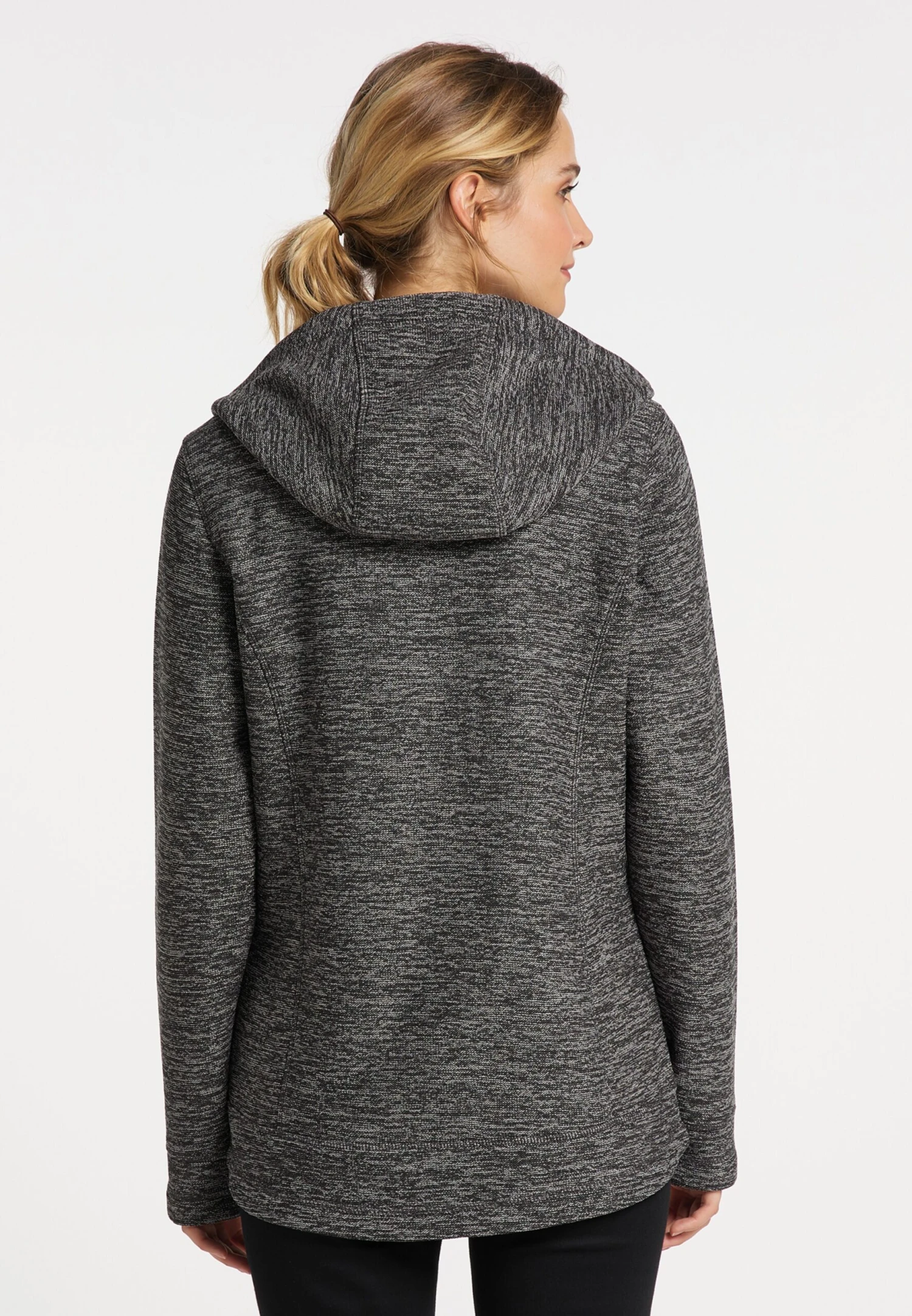 ICEBOUND Outdoor Jassen Fleece Jas Dames Grijs Gemêleerd 5 ICEBOUND Outdoor Jassen Fleece Jas Dames Grijs Gemêleerd - Afbeelding 3