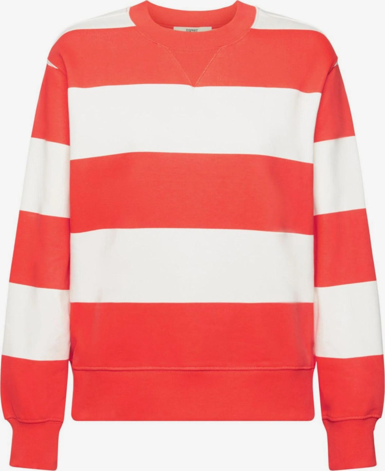 ESPRIT Sweatshirts Sweatshirt Dames Lichtrood / Wit 3 ESPRIT Sweatshirts Sweatshirt Dames Lichtrood / Wit