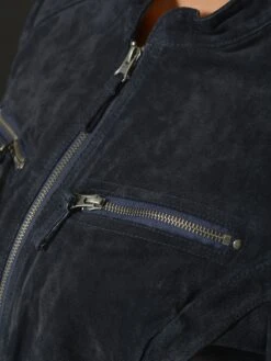 Mustang Leren Jassen Tussenjas Ryana Dames Blauw -Schmuddelwedda Winkel 94f1f067022262d8cf8f8554cd63e07f