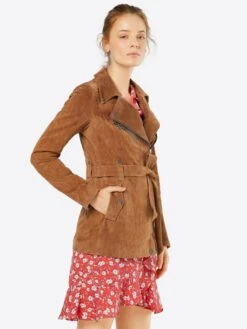 Freaky Nation Leren Jassen Tussenjas Modern Times Dames Cognac -Schmuddelwedda Winkel 9548d5053efec4beec84978a9ce671ab