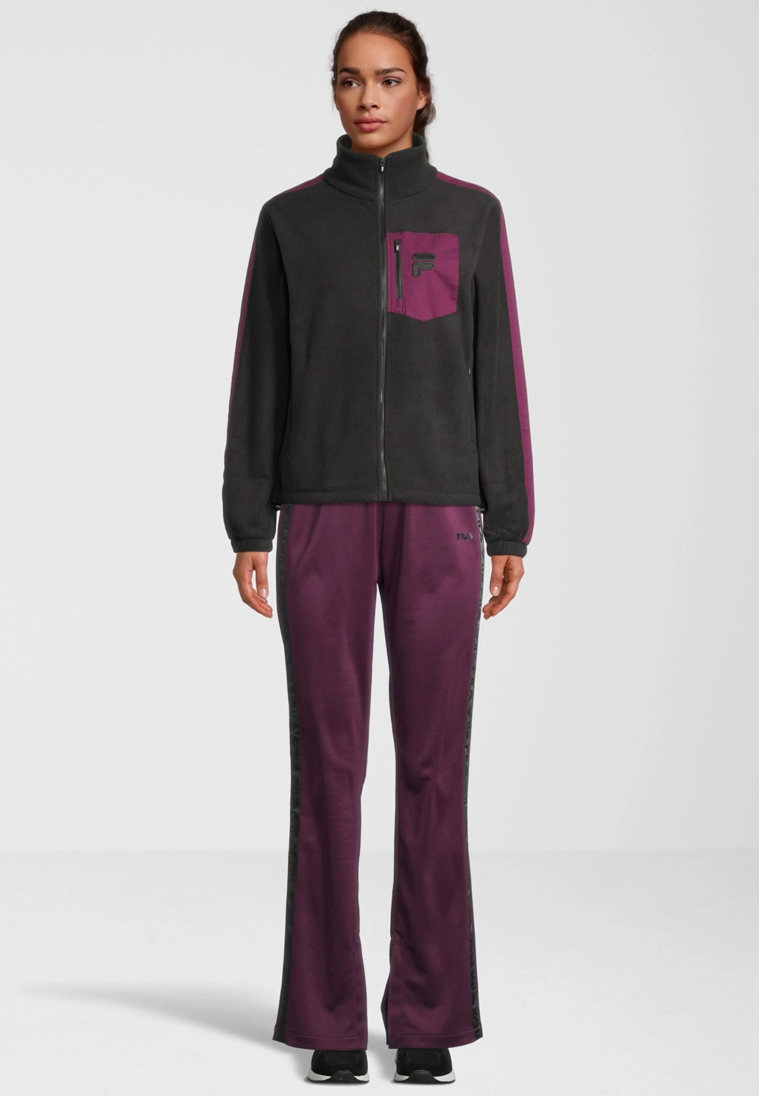 Fila Outdoor Jassen Fleece Jas Rina Dames Zwart 5 Fila Outdoor Jassen Fleece Jas Rina Dames Zwart - Afbeelding 3