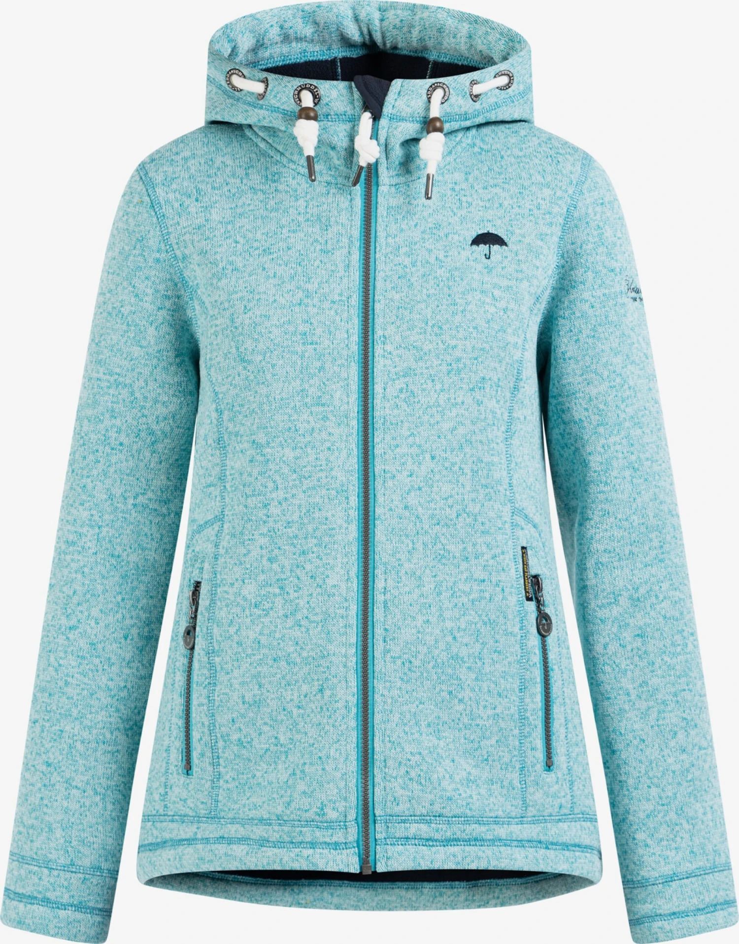 Schmuddelwedda Outdoor Jassen Fleece Jas Dames Blauw 3 Schmuddelwedda Outdoor Jassen Fleece Jas Dames Blauw