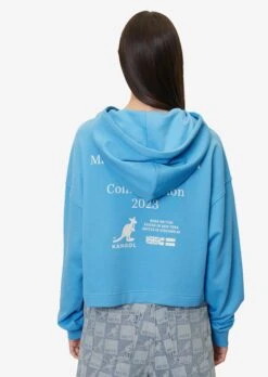 Marc O'Polo DENIM Hoodies Sweatshirt Dames Lichtblauw -Schmuddelwedda Winkel a033a2eb1934e73c2d5716db76770a2c