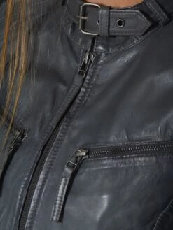 Mustang Leren Jassen Tussenjas Ryana Dames Donkergrijs -Schmuddelwedda Winkel a0615b470da89b18c229c2d0ee2db249