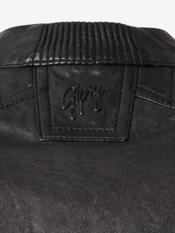 GIPSY Leren Jassen Tussenjas Gilian Dames Zwart -Schmuddelwedda Winkel a06cf9d871186a03507e3698cc58b4b4