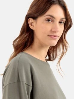 Camel Active Sweatshirts Sweatshirt Dames Taupe / Basaltgrijs -Schmuddelwedda Winkel a2f0c69a5e0e5386012e1ad9d2665b78