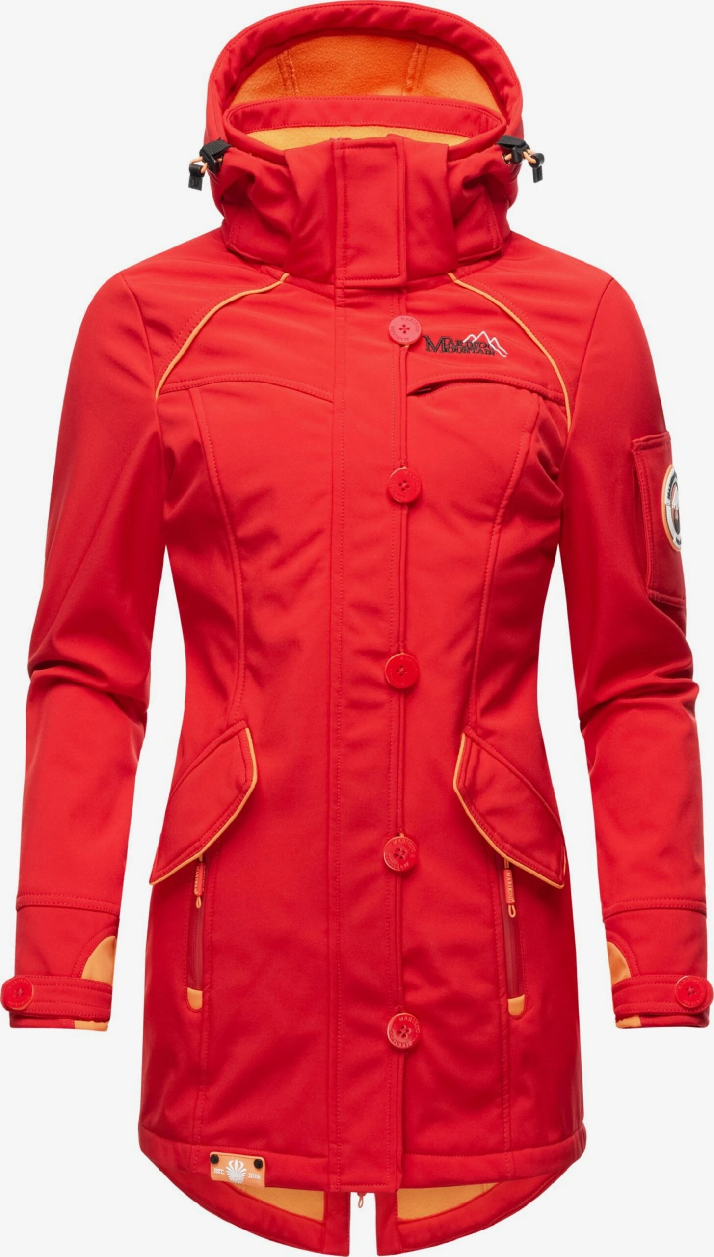 Marikoo Outdoor Jassen Functionele Jas Soulinaa Dames Rood 3 Marikoo Outdoor Jassen Functionele Jas Soulinaa Dames Rood
