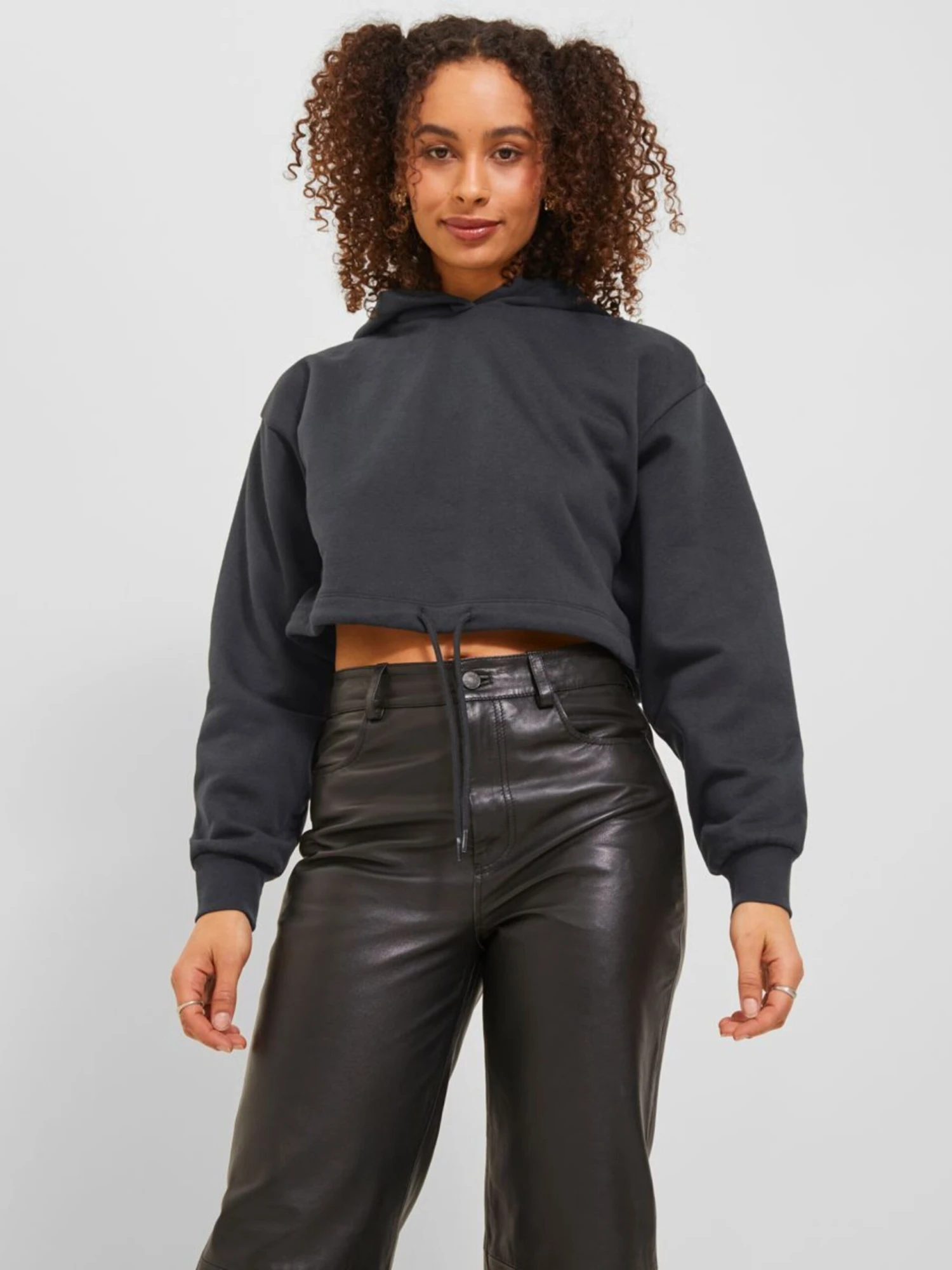 JJXX Hoodies Sweatshirt Ally Dames Grafiet 5 JJXX Hoodies Sweatshirt Ally Dames Grafiet - Afbeelding 3