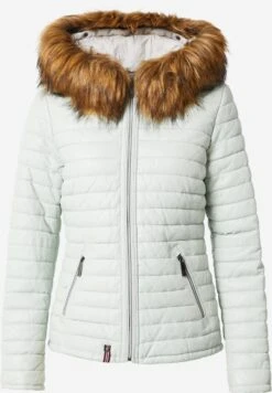 Oakwood Leren Jassen Winterjas Dames Lichtgroen