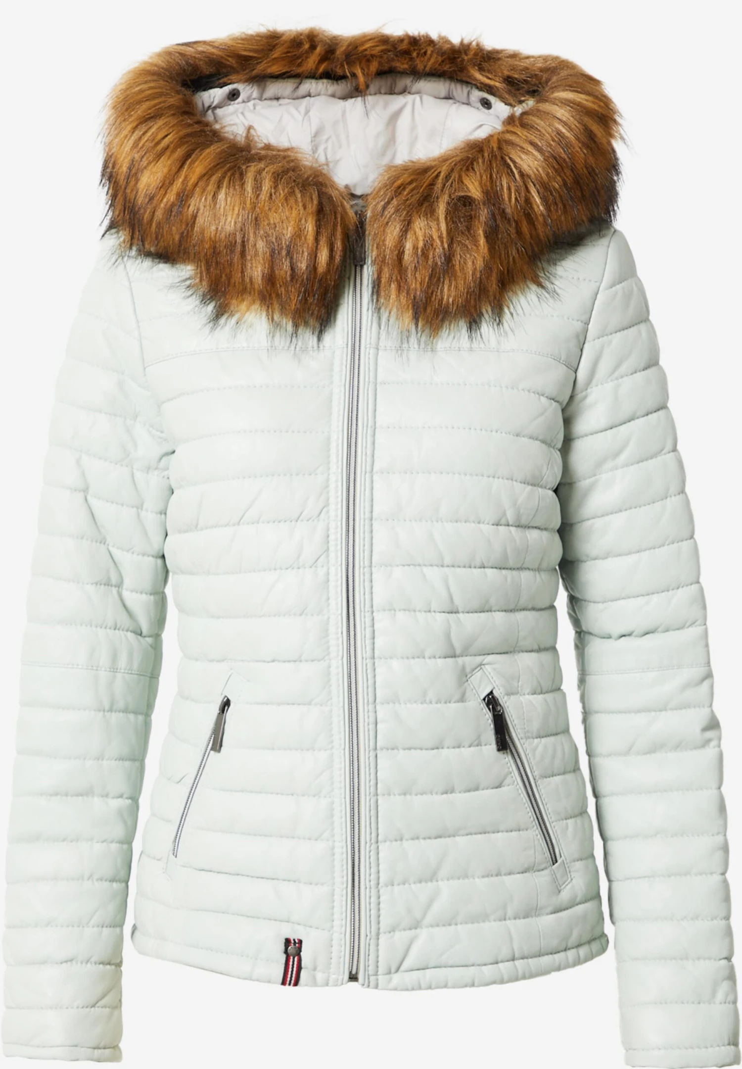 Oakwood Leren Jassen Winterjas Dames Lichtgroen 3 Oakwood Leren Jassen Winterjas Dames Lichtgroen