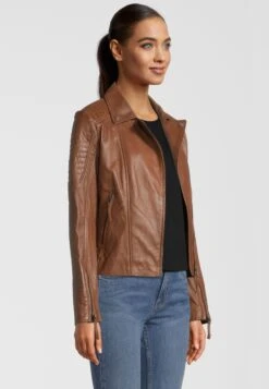 Apple Of Eden Leren Jassen Tussenjas JADE Dames Bruin 9 Apple Of Eden Leren Jassen Tussenjas JADE Dames Bruin -Schmuddelwedda Winkel a8fa264a313a373875dbb79f3c357c7f