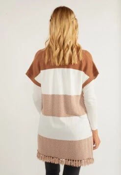 Bodywarmers Bodywarmer Dames Beige / Bruin -Schmuddelwedda Winkel ab3578da04f6c60b841d30ac2a407d76