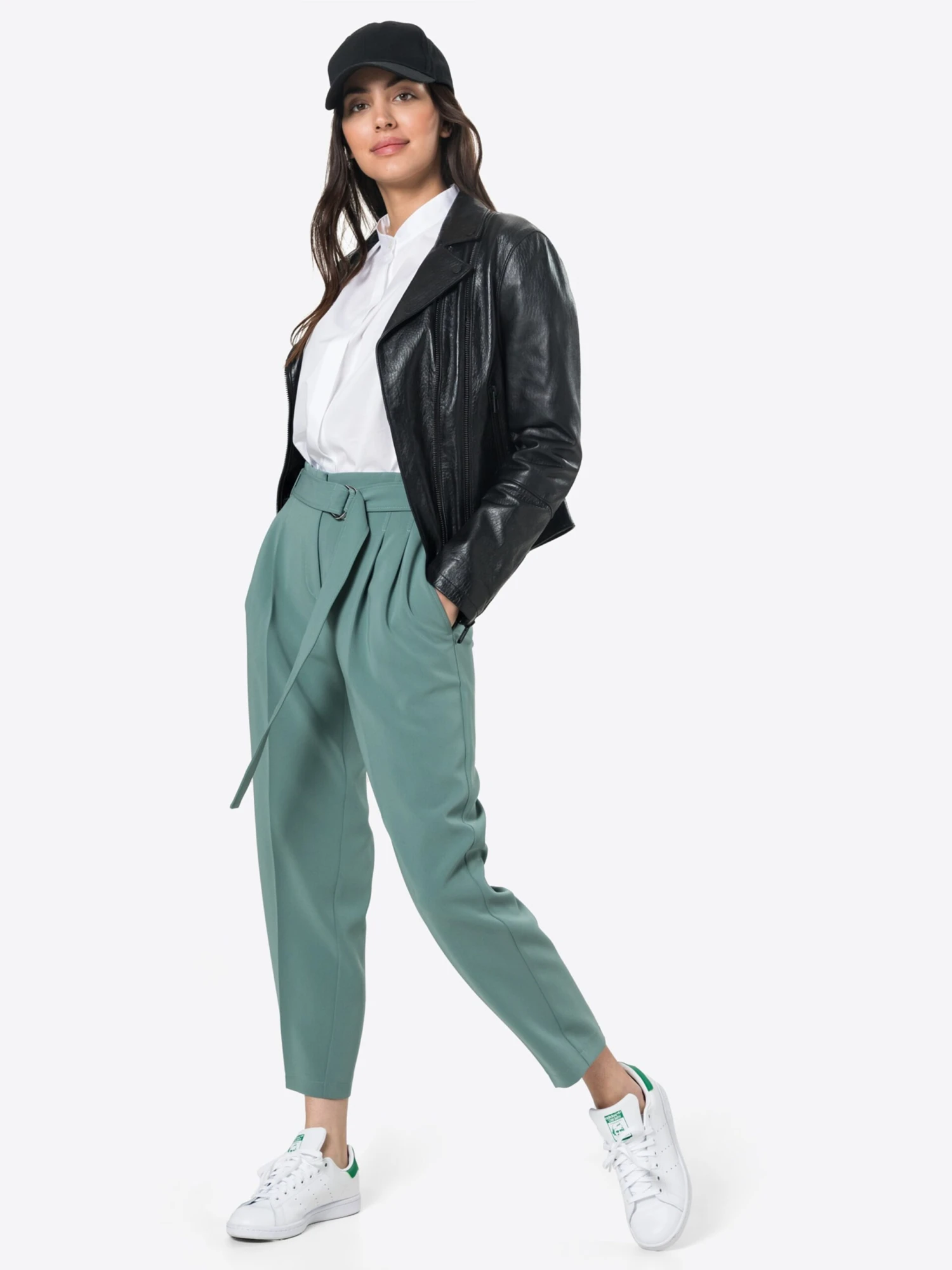 Hugo Leren Jassen Tussenjas Loveri Dames Zwart 7 Hugo Leren Jassen Tussenjas Loveri Dames Zwart - Afbeelding 5