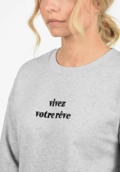 Sweatshirts Sweatshirt Aurelie Dames Grijs 10 Sweatshirts Sweatshirt Aurelie Dames Grijs -Schmuddelwedda Winkel ae7b7c46237fdc8cc4be278e510562c3