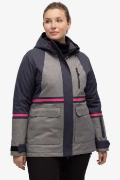 Ulla Popken Outdoor Jassen Functionele Jas Dames Grafiet / Grijs Gemêleerd 7 Ulla Popken Outdoor Jassen Functionele Jas Dames Grafiet / Grijs Gemêleerd -Schmuddelwedda Winkel b1691308b8310c51027750d6d95dc420