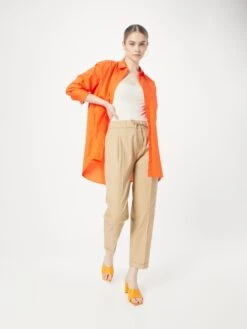 United Colors Of Benetton Bandplooibroeken Regular Bandplooibroek Dames Lichtbruin -Schmuddelwedda Winkel b19c8f05357ae65c6d4f230bd9724a64