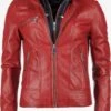 Maze Leren Jassen Tussenjas Mico Dames Donkerrood -Schmuddelwedda Winkel b1da188f48b43f2205f2b7c5b83d44cb