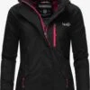 Marikoo Outdoor Jassen Functionele Jas Rabeaa Dames Zwart -Schmuddelwedda Winkel b1e2e55211f1682acd789ec274c8aeee