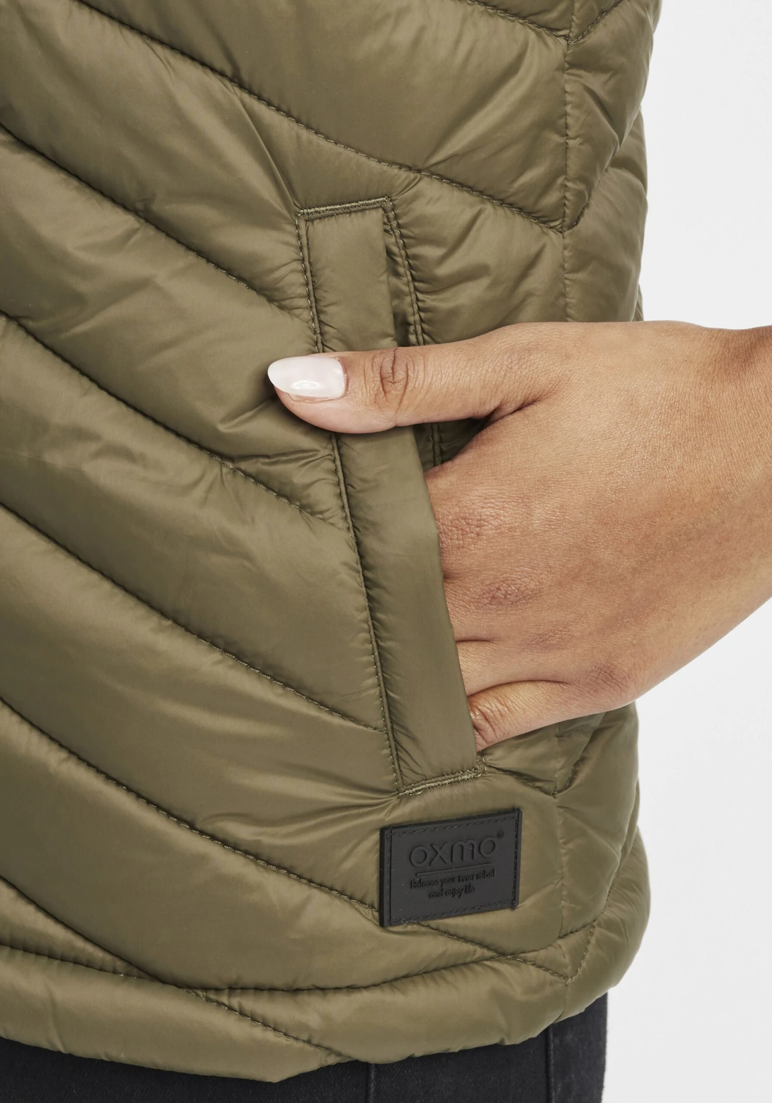 OXMO Bodywarmers Bodywarmer Telppa Dames Groen 8 OXMO Bodywarmers Bodywarmer Telppa Dames Groen - Afbeelding 6