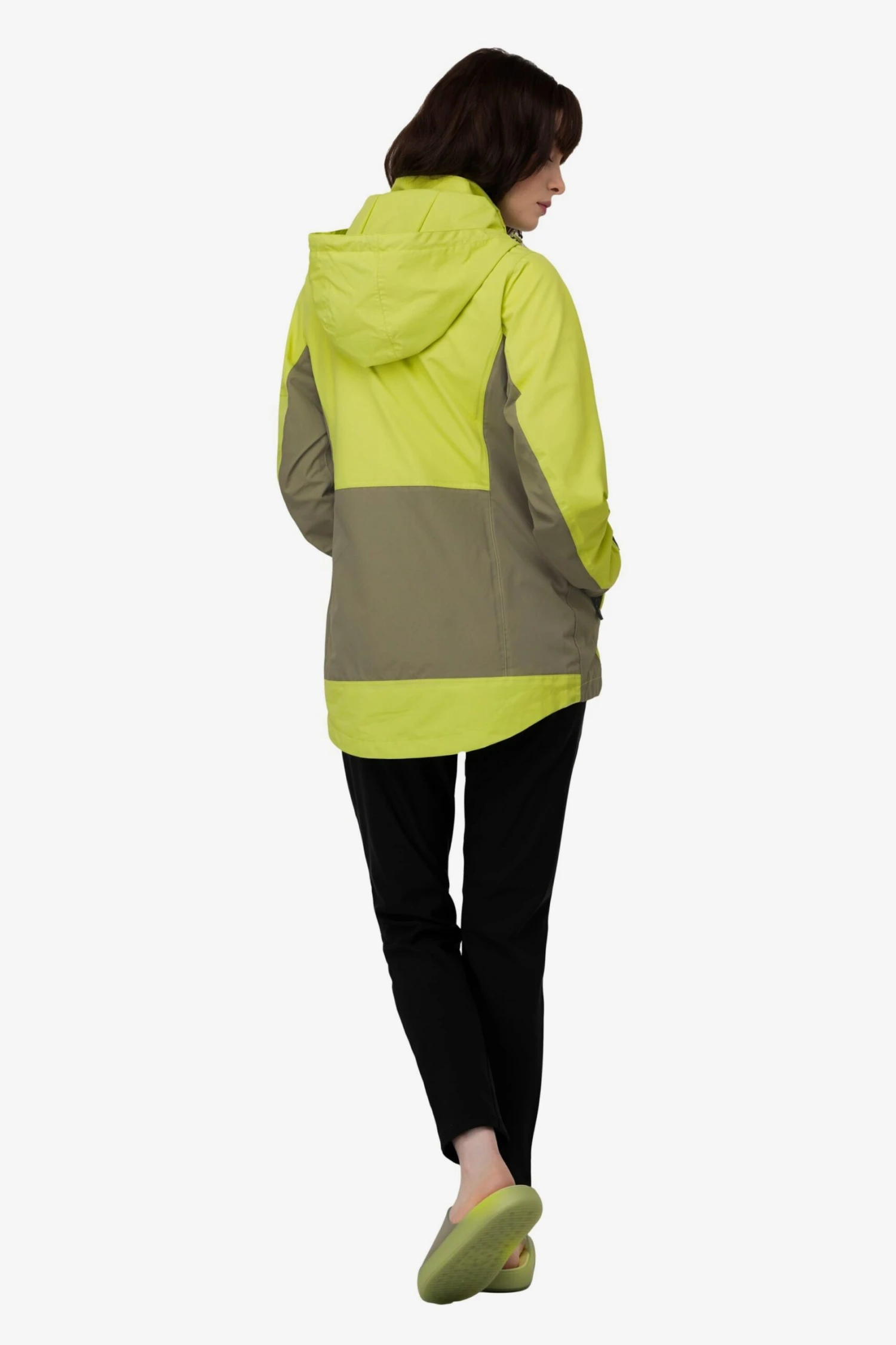 Outdoor Jassen Functionele Jas Dames Lichtgroen 5 Outdoor Jassen Functionele Jas Dames Lichtgroen - Afbeelding 3