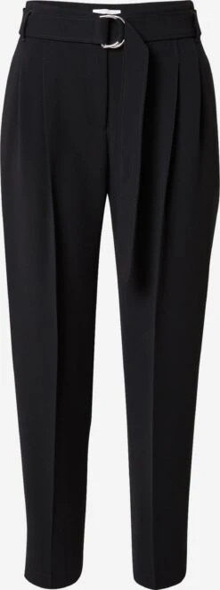 Bandplooibroeken Tapered Bandplooibroek Tapia Dames Zwart