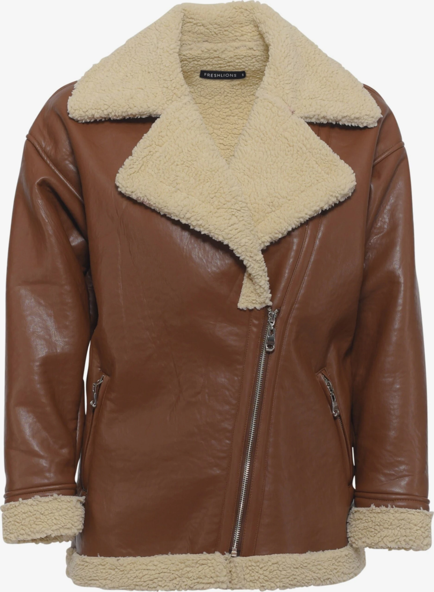 Leren Jassen Winterjas Ella Dames Bruin 3 Leren Jassen Winterjas Ella Dames Bruin