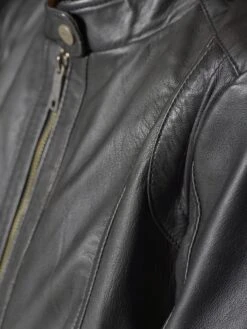 Maze Leren Jassen Tussenjas Marcie Dames Zwart -Schmuddelwedda Winkel bcfab6016119b56eb59caa64bd23b946