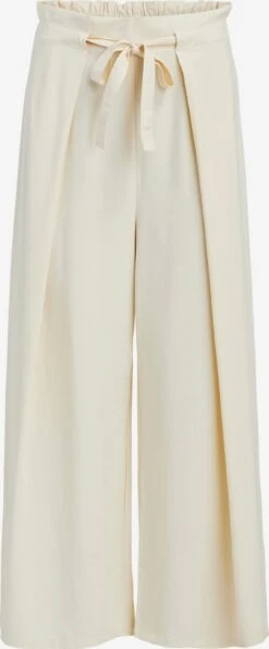 Object Bandplooibroeken Loosefit Bandplooibroek Mathilda Dames Crème