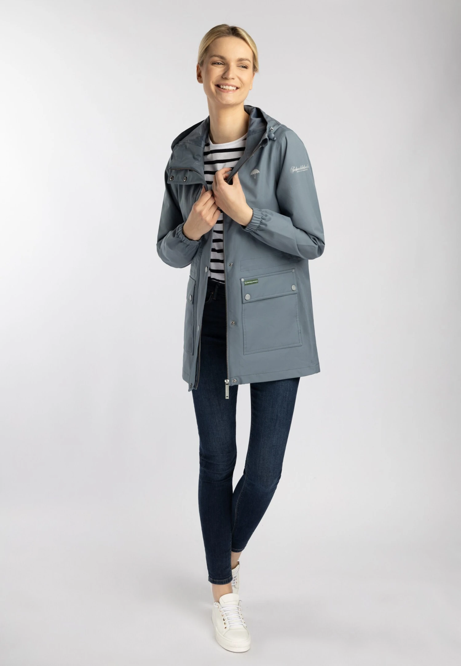 Schmuddelwedda Outdoor Jassen Functionele Jas Dames Duifblauw 7 Schmuddelwedda Outdoor Jassen Functionele Jas Dames Duifblauw - Afbeelding 5