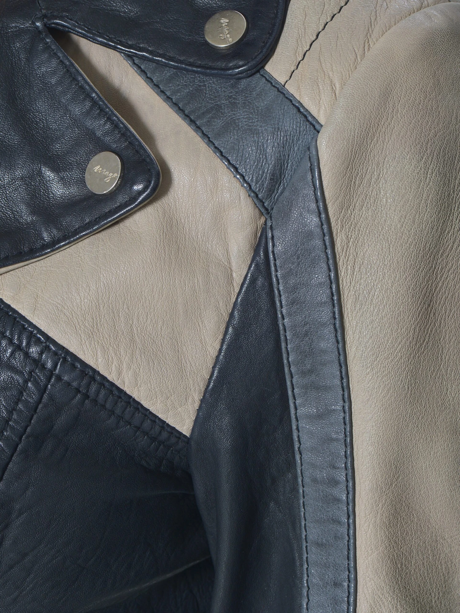 Maze Leren Jassen Tussenjas Colusa Dames Zwart 8 Maze Leren Jassen Tussenjas Colusa Dames Zwart - Afbeelding 6