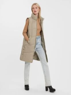 Vero Moda Bodywarmers Bodywarmer Uppsala Dames Grijs -Schmuddelwedda Winkel c567eff85b36fe12fa2bc6a8369b7760