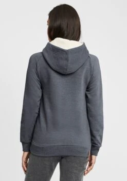 OXMO Hoodies Sweatshirt Julia Dames Duifblauw -Schmuddelwedda Winkel c56b937bebddd023ccc2ea9cf13987b4