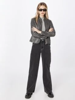 GIPSY Leren Jassen Tussenjas Dames Grijs -Schmuddelwedda Winkel c619d960f8262cc3f5f2191e98d00611