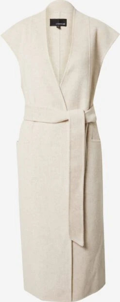 Bodywarmers Bodywarmer Minerva Dames Beige